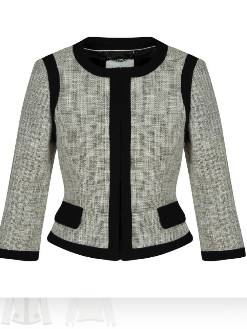 L.K Bennett Tweed Short Blazer Jacket